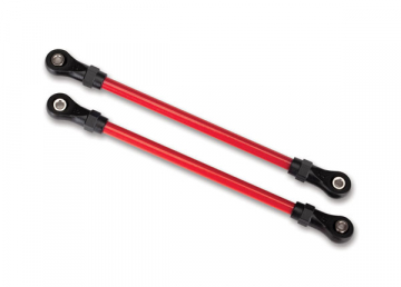 Susp. Link Front Lower Steel Red (2) (For Lift Kit #8140R) in der Gruppe Hersteller / T / Traxxas / Spare Parts bei Minicars Hobby Distribution AB (428143R)