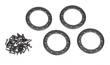 Beadlock Rings 2.2 Alu Black (4) in the group Brands / T / Traxxas / Spare Parts at Minicars Hobby Distribution AB (428168T)