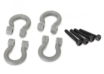 Bumper D-Rings Grey (4)  TRX-4/6 in der Gruppe Hersteller / T / Traxxas / Spare Parts bei Minicars Hobby Distribution AB (428234)