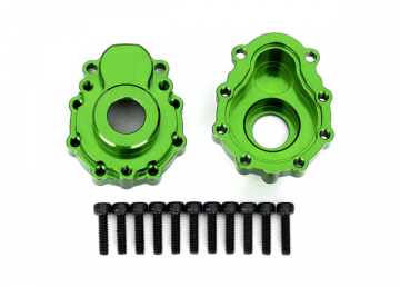 Portal Housing Outer Alu Green Front/Rear (2)  TRX-4/6 in the group Brands / T / Traxxas / Spare Parts at Minicars Hobby Distribution AB (428251G)