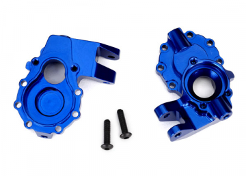 Portal Housing Inner Front Alu Blue Left/Right (2)  TRX-4/6 in the group Brands / T / Traxxas / Spare Parts at Minicars Hobby Distribution AB (428252X)