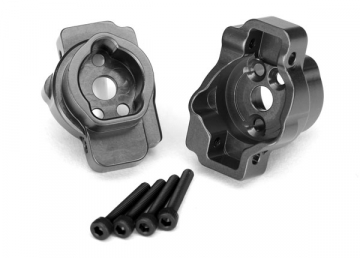 Portal Drive Axle Mount Rear Alu Grey (2)  TRX-4/6 in the group Brands / T / Traxxas / Spare Parts at Minicars Hobby Distribution AB (428256A)