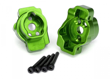 Portal Drive Axle Mount Rear Alu Green (2)  TRX-4/6 in the group Brands / T / Traxxas / Accessories at Minicars Hobby Distribution AB (428256G)