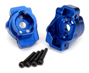 Portal Drive Axle Mount Rear Alu Blue (2)  TRX-4/6 in the group Brands / T / Traxxas / Accessories at Minicars Hobby Distribution AB (428256X)