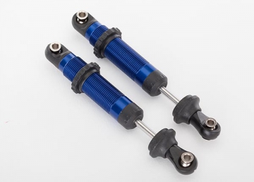 Shocks gts hard-anodized blue alu assembled (2) in der Gruppe Hersteller / T / Traxxas / Spare Parts bei Minicars Hobby Distribution AB (428260A)