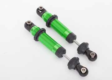 Shocks gts hard-anodized green alu assembled (2) in the group Brands / T / Traxxas / Spare Parts at Minicars Hobby Distribution AB (428260G)