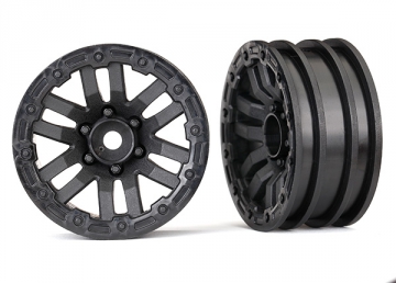Wheels TRX-4 Black 1.9 (2) in the group Brands / T / Traxxas / Tires & Wheels at Minicars Hobby Distribution AB (428271)