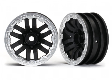 Wheels TRX-4 Black-Satin 1.9 (2) in the group Brands / T / Traxxas / Tires & Wheels at Minicars Hobby Distribution AB (428271X)