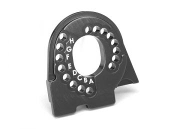 Motor Mount Plate Alu Grey  TRX-4/6 in the group Brands / T / Traxxas / Spare Parts at Minicars Hobby Distribution AB (428290A)