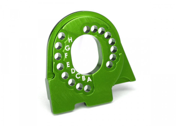 Motor Mount Plate Alu Green  TRX-4/6 in the group Brands / T / Traxxas / Spare Parts at Minicars Hobby Distribution AB (428290G)