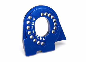 Motor Mount Plate Alu Blue  TRX-4/6 in the group Brands / T / Traxxas / Spare Parts at Minicars Hobby Distribution AB (428290X)