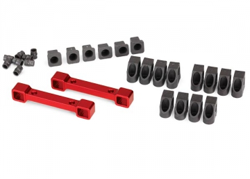 Mount Susp Arms Front and Rear Alu Red  4-Tec in the group Brands / T / Traxxas / Spare Parts at Minicars Hobby Distribution AB (428334R)