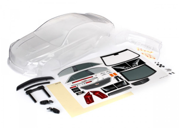 Body Cadillac CTS-V Clear in the group Brands / T / Traxxas / Bodies & Accessories at Minicars Hobby Distribution AB (428391)