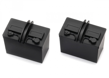 Dummy Batteries Black (2)  UDR in the group Brands / T / Traxxas / Spare Parts at Minicars Hobby Distribution AB (428426)