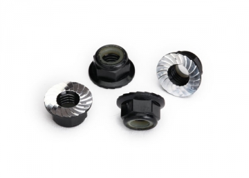 Lock Nut Flanged M5 Alu Black (4) in the group Brands / T / Traxxas / Hardware at Minicars Hobby Distribution AB (428447A)