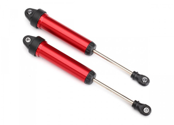 Shocks GTR 134mm Alu Red (No Threads) (2) in the group Brands / T / Traxxas / Spare Parts at Minicars Hobby Distribution AB (428451R)