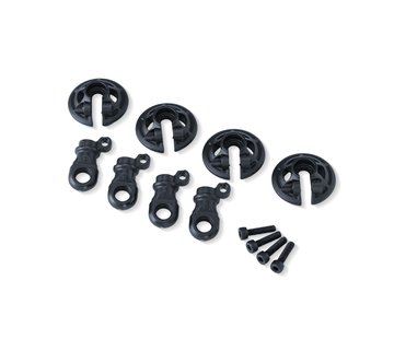Spring Retainers Kit Slate Gray GTR Shock (4)
