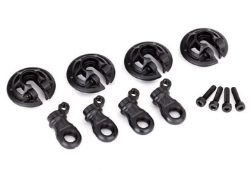 Spring Retainers Kit GTX Shock (4) in the group Brands / T / Traxxas / Spare Parts at Minicars Hobby Distribution AB (428459)
