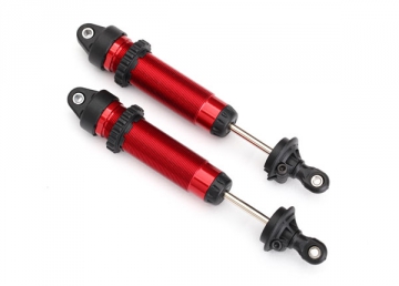 Shocks GTR 139mm Alu Red (Threaded) (2) in the group Brands / T / Traxxas / Spare Parts at Minicars Hobby Distribution AB (428460R)