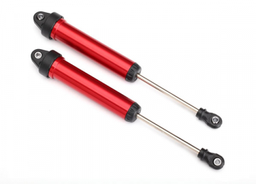 Shocks GTR 160mm Alu Red (No Threads) (2) in the group Brands / T / Traxxas / Spare Parts at Minicars Hobby Distribution AB (428461R)