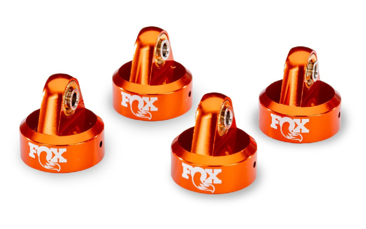 Shock Caps Aluminium Orange Fox GTR (4)