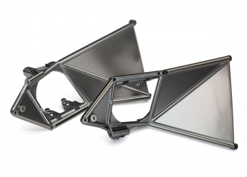 Mounts for Suspension Arm Upper Front Satin Chrome (2)  UDR in the group Brands / T / Traxxas / Spare Parts at Minicars Hobby Distribution AB (428534X)