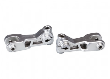 Sway Bar Arms Front Satin Chrome  UDR in the group Brands / T / Traxxas / Spare Parts at Minicars Hobby Distribution AB (428596X)