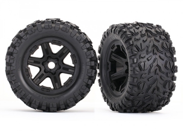 Tires & Wheels Talon EXT/Carbide Black 3.8 (2) in the group Brands / T / Traxxas / Tires & Wheels at Minicars Hobby Distribution AB (428672)