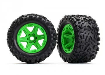 Tires & Wheels Talon EXT/Carbide Green 3.8 (2) in the group Brands / T / Traxxas / Tires & Wheels at Minicars Hobby Distribution AB (428672G)