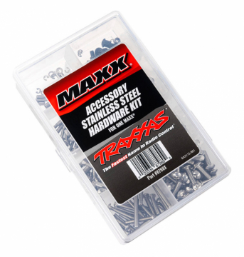 Hardware Kit Complete Stainless Steel Maxx in the group Brands / T / Traxxas / Hardware at Minicars Hobby Distribution AB (428798X)
