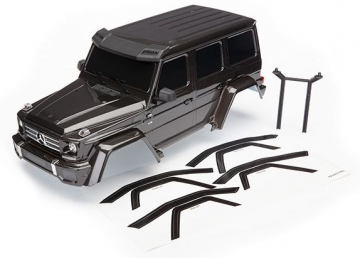 Body Mercedes G500 TRX-4 Complete Black in the group Brands / T / Traxxas / Bodies & Accessories at Minicars Hobby Distribution AB (428811R)