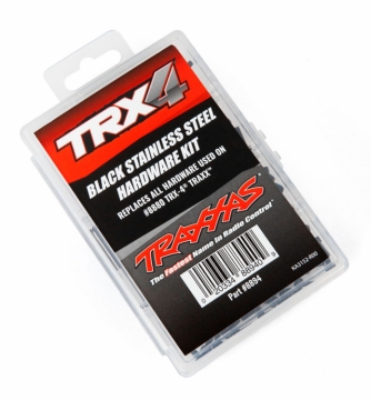 Hardware Kit Black Stainless TRAXX in the group Brands / T / Traxxas / Hardware at Minicars Hobby Distribution AB (428894)