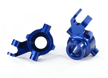 Steering Blocks Alu Blue (Pair) Maxx in the group Brands / T / Traxxas / Spare Parts at Minicars Hobby Distribution AB (428937X)