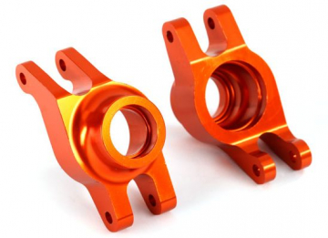 Stub Axle Carriers Rear Alu Orange (Pair) Maxx in the group Brands / T / Traxxas / Spare Parts at Minicars Hobby Distribution AB (428952A)