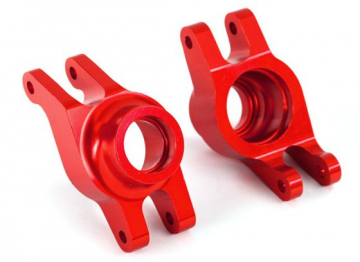 Stub Axle Carriers Rear Alu Red (Pair) Maxx in the group Brands / T / Traxxas / Spare Parts at Minicars Hobby Distribution AB (428952R)