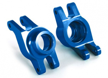 Stub Axle Carriers Rear Alu Blue (Pair) Maxx in the group Brands / T / Traxxas / Spare Parts at Minicars Hobby Distribution AB (428952X)