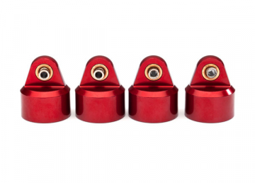 Shock Caps Alu Red GT-Maxx (4) in the group Brands / T / Traxxas / Spare Parts at Minicars Hobby Distribution AB (428964R)