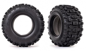Tires Sledgehammer 2.8/3.6'' TSM (2) MAXX in the group Brands / T / Traxxas / Tires & Wheels at Minicars Hobby Distribution AB (428974)