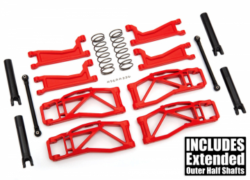 Suspension Kit WideMaxx Red Maxx in the group Brands / T / Traxxas / Spare Parts at Minicars Hobby Distribution AB (428995R)