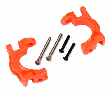 Caster Blocks (C-Hub) HD Orange L+R (for Upgrade Kit #9080) in the group Brands / T / Traxxas / Spare Parts at Minicars Hobby Distribution AB (429032T)