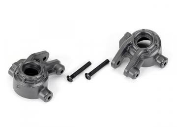 Steering Blocks HD Gray L+R (for Upgrade Kit #9080) in the group Brands / T / Traxxas / Spare Parts at Minicars Hobby Distribution AB (429037-GRAY)