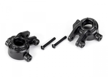 Steering Blocks HD Black L+R (for Upgrade Kit #9080) in the group Brands / T / Traxxas / Spare Parts at Minicars Hobby Distribution AB (429037)