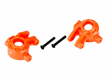 Steering Blocks HD Orange L+R (for Upgrade Kit #9080) in the group Brands / T / Traxxas / Spare Parts at Minicars Hobby Distribution AB (429037T)