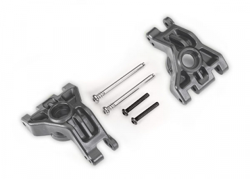 Stub Axle Carriers Rear HD (Pair) Gray (for Upgrade Kit #9080) in the group Brands / T / Traxxas / Spare Parts at Minicars Hobby Distribution AB (429050-GRAY)