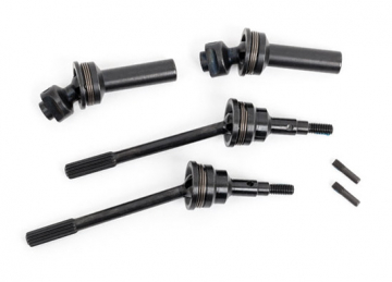 Driveshafts HD Front CV Steel Complete (2) (for Upgrade Kit #9080) in the group Brands / T / Traxxas / Spare Parts at Minicars Hobby Distribution AB (429051R)
