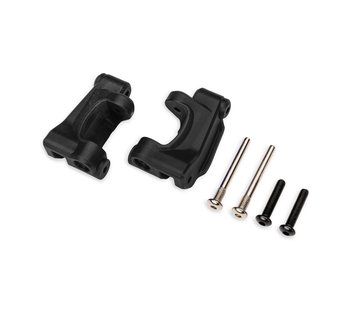 Achsschenkelträger EHD Schwarz (Paar) 2WD (nicht Bandit)