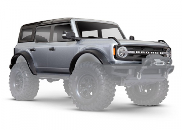 Body Ford Bronco 2021 Silver Complete in the group Brands / T / Traxxas / Bodies & Accessories at Minicars Hobby Distribution AB (429211G)