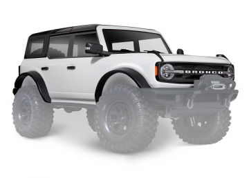 Body Ford Bronco 2021 White Complete in the group Brands / T / Traxxas / Bodies & Accessories at Minicars Hobby Distribution AB (429211L)