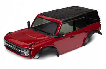 Body Ford Bronco 2021 Red Complete in the group Brands / T / Traxxas / Bodies & Accessories at Minicars Hobby Distribution AB (429211R)