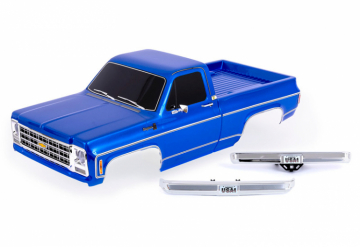 Body Chevrolet K10 (1979) Complete Blue in the group Brands / T / Traxxas / Bodies & Accessories at Minicars Hobby Distribution AB (429212-BLUE)